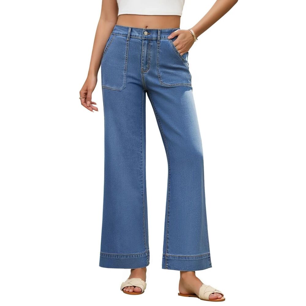 Zesica Women's Blue Jeans